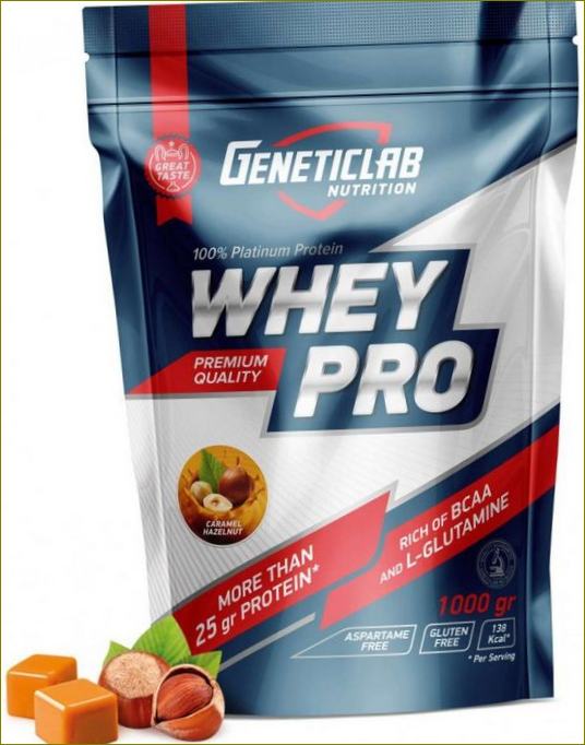 Geneticlab Nutrition Whey Pro Protein (1000g)