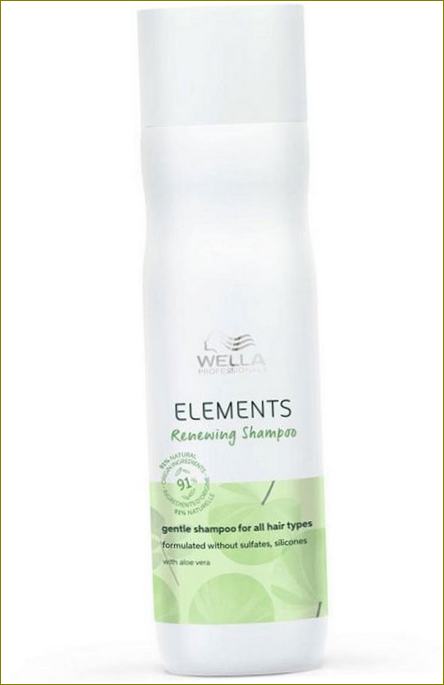 Обновяващ нежен шампоан за всички типове коса Wella Professionals Elements снимка № 11