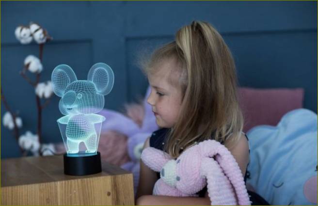Нощна лампа Koala 3D Light Source