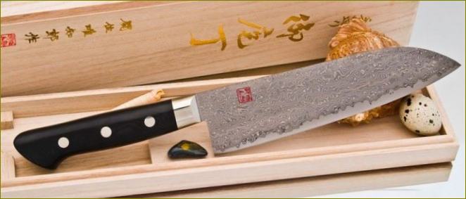 Кухненски нож Hattori KD Santoku