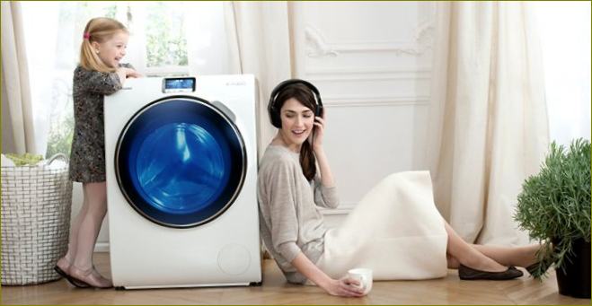 Сушилни за пране: избор на най-добрия модел за домашна употреба в детайли, на снимката