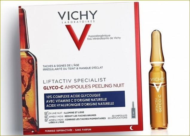 Vichy Liftactiv Specialist Glyco-C ампула нощен пилинг серум снимка № 2