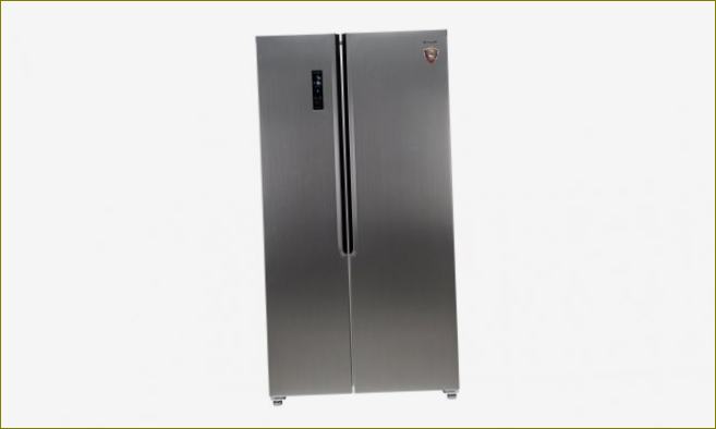 Weissgauff WSBS 500 NFX Инверторен хладилник-фризер без замръзване