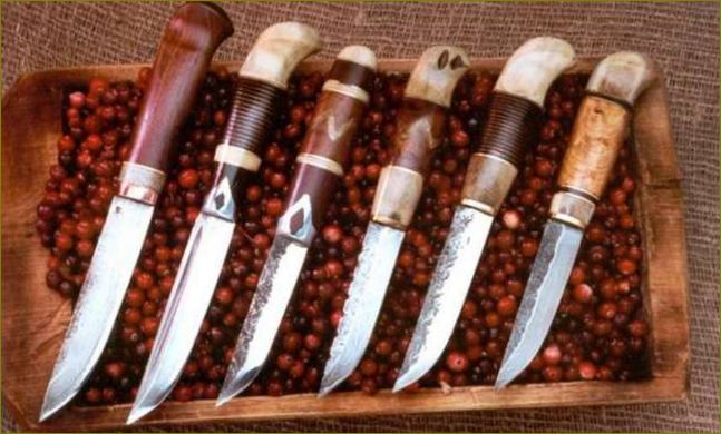 Ножове с различни дръжки