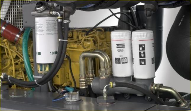 Съвременният дизелов компресор е мощна единица, оборудвана с различни системи, които му позволяват да работи ефективно с всеки инструмент