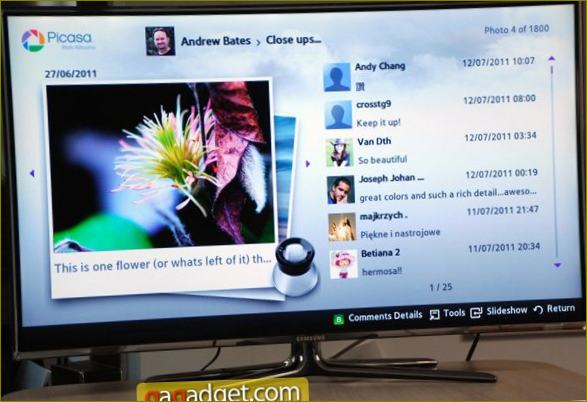 Видео преглед на Samsung UE40D7000 3D телевизор с пакет SmartTV-31