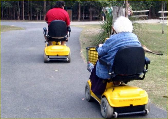 Скутер за възрастни хора
