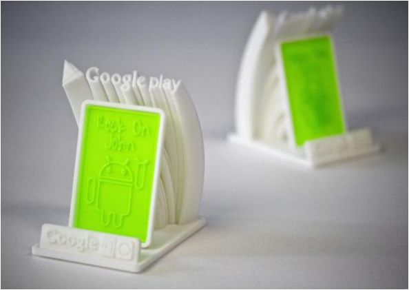 логото на Google Play на 3D принтер