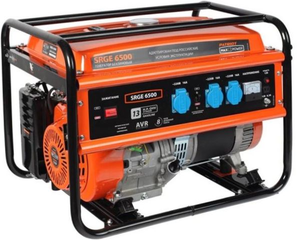 PATRIOT Max Power SRGE 6500 (474103166), (5500 W) - Максимална мощност: 5500 W