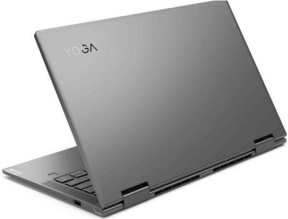 14" Лаптоп Lenovo Yoga 7-14ACN6 (1920x1080, AMD Ryzen 5 2.3GHz, 8GB RAM, 256GB SSD, Windows 11 Home), 82N7008, сив