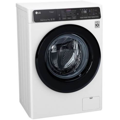 Перална машина LG F2H5HS6W - допълнителни функции: избор на скорост на центрофугиране, избор на температура на пране, интелигентен контрол на прането, контрол на баланса, контрол на нивото на пяната, отложен старт, пране с мехурчета, сигнал за край на прането, задаване на края на прането