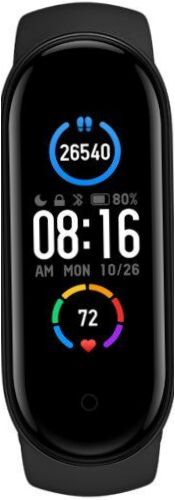 Смарт гривна Xiaomi Mi Smart Band 5 - мониторинг: акселерометър, мониторинг на калориите, мониторинг на съня, мониторинг на физическата активност, непрекъснато измерване на пулса