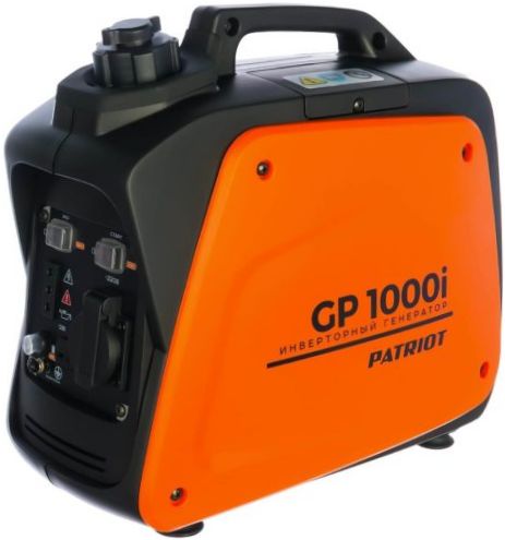 Бензинов генератор PATRIOT GP 1000i (900 W) - Максимална мощност: 900 W