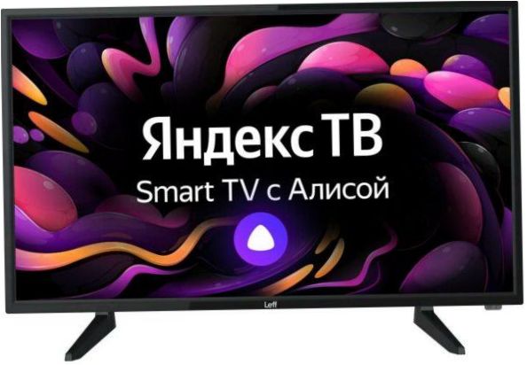 Leff 32H520T LED (2020) на Yandex.TV, черен