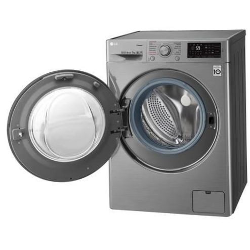 Перална машина LG Steam F2M5H - допълнителни функции: избор на скорост на центрофугиране, избор на температура на пране, интелигентно управление на прането, контрол на баланса, контрол на нивото на пяната, отложен старт, пране с мехурчета, сигнал за край на прането, задаване на край на прането