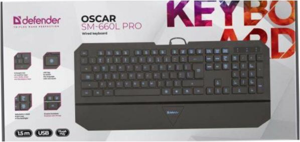 Defender Oscar SM-660L Pro Black USB