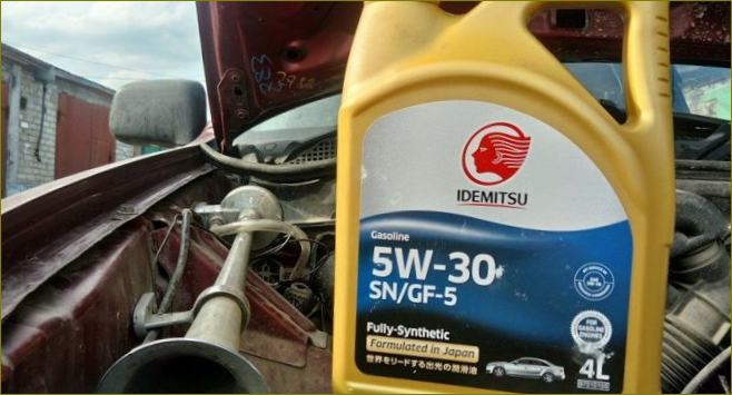 Двигателно масло Idemitsu Gasoline FS 5W30
